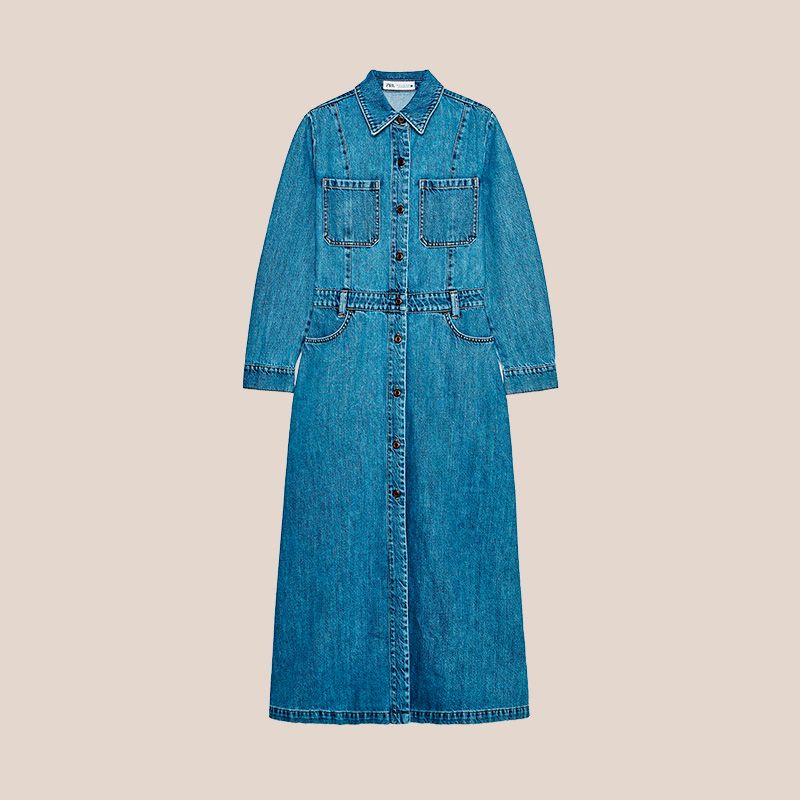 Vestido vaquero Z1975 de Zara