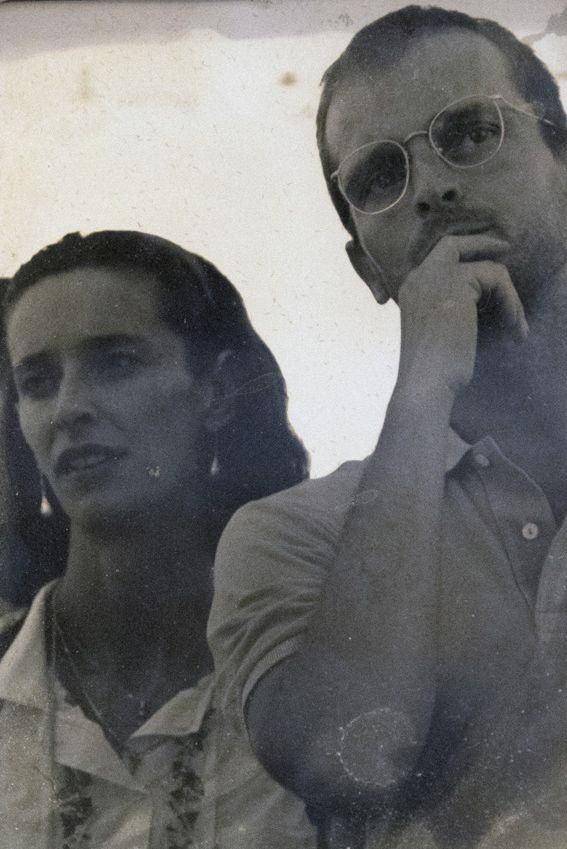 Miguel Bosé con Paola Dominguín