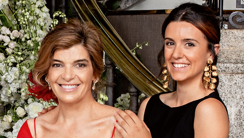 Aldara en la boda de su hermana, Tamara Falcó