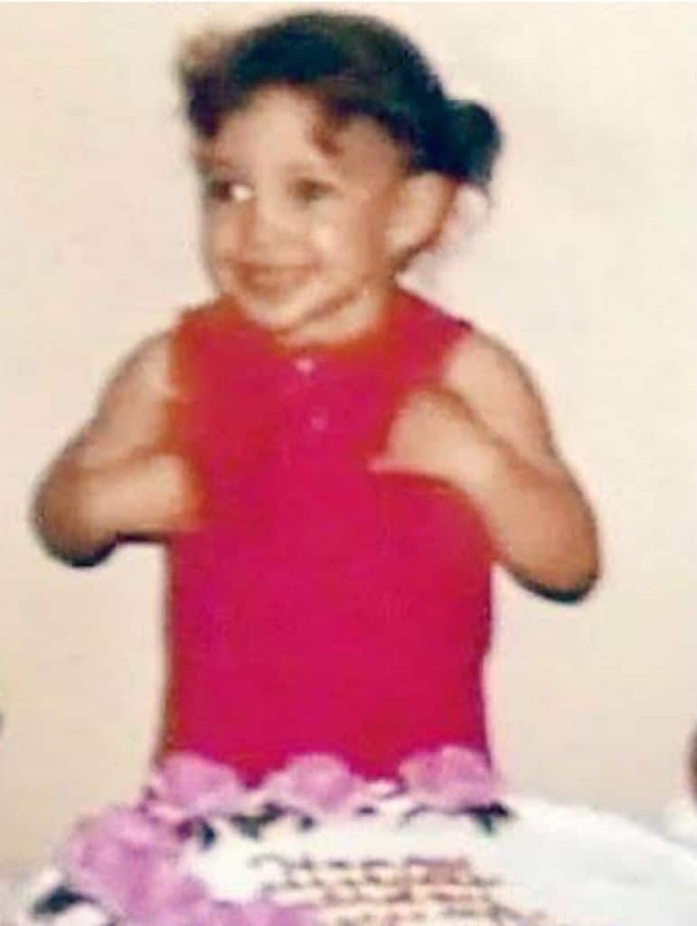 Jennifer Lopez de pequeña