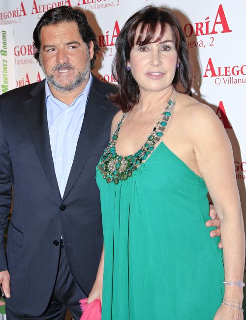 José Campos se mostró muy orgulloso de la nueva faceta de empresaria de su mujer, Carmen Bordiú