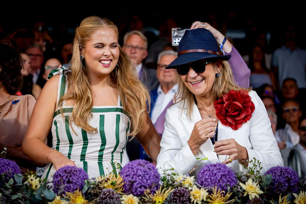 Imágenes que muestran una complicidad evidente, no hay que olvidar que Guillermo y Máxima de Holanda son buenos amigos de Felipe VI y la reina Letizia, hasta el punto de que la princesa Amalia estudió un tiempo en Madrid