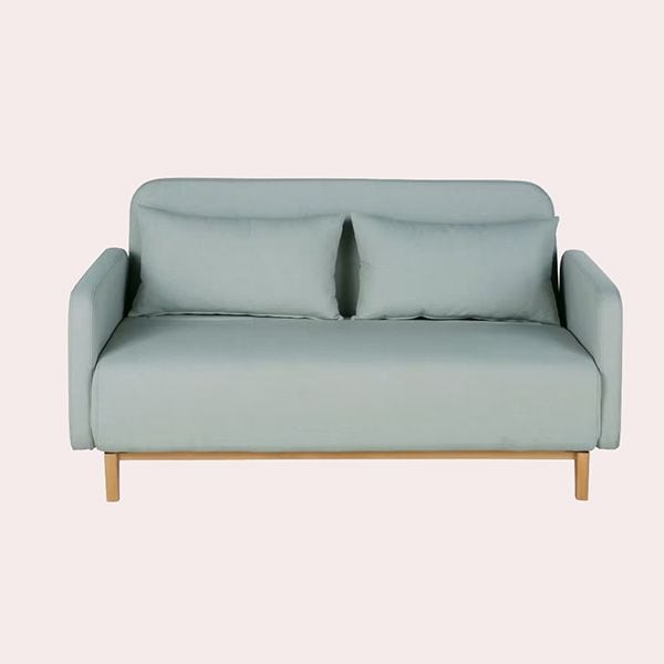 Nia Sofá Cama de 2/3 Plazas Verde Agua Maisons du Monde