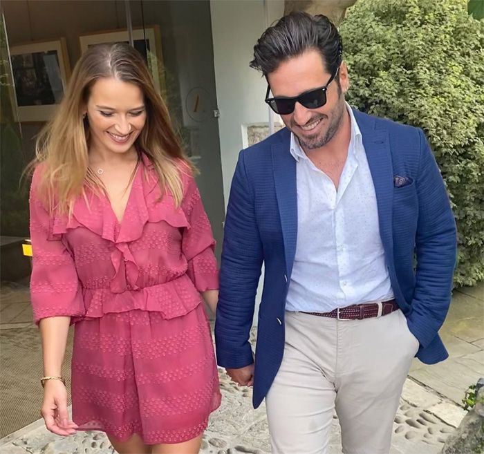 David Bustamante y Yana Olina