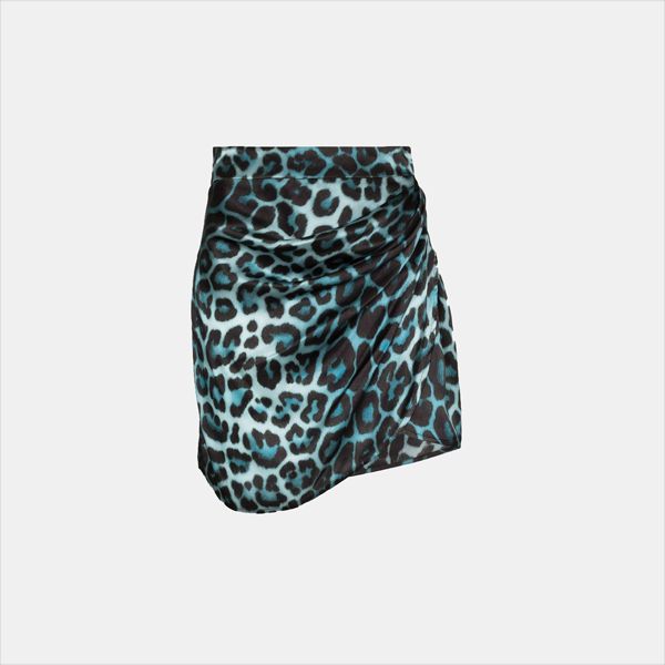 falda pareo leopardo