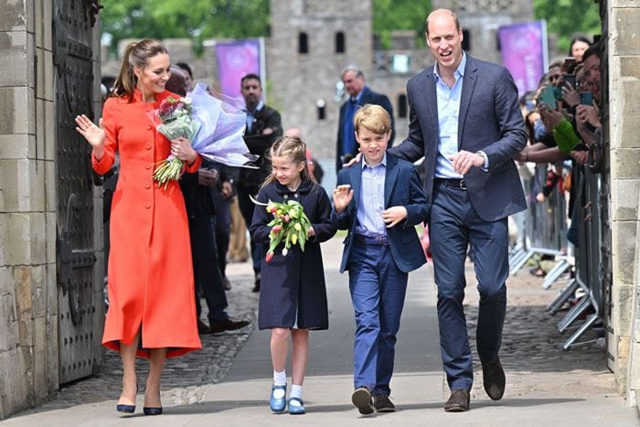 Duques de Cambridge, George y Charlotte
