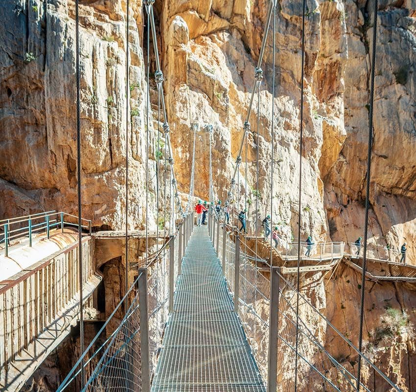 Guía para hacer el Caminito del Rey, Málaga