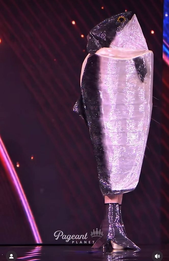 Miss Noruega acaparó las miradas tan pronto se paró en el escenario del Impact Arena.