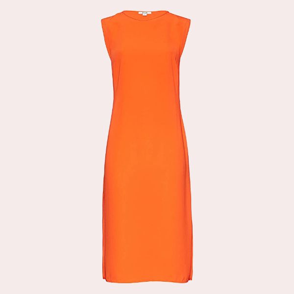 vestido naranja