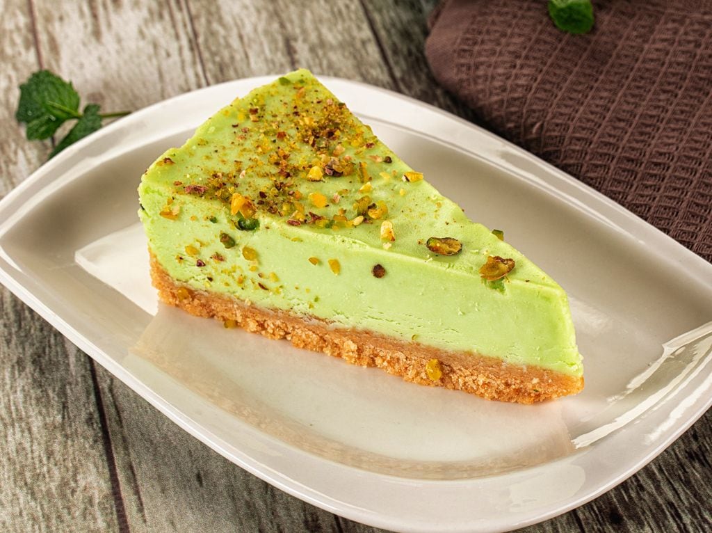 Cheesecake de pistacho