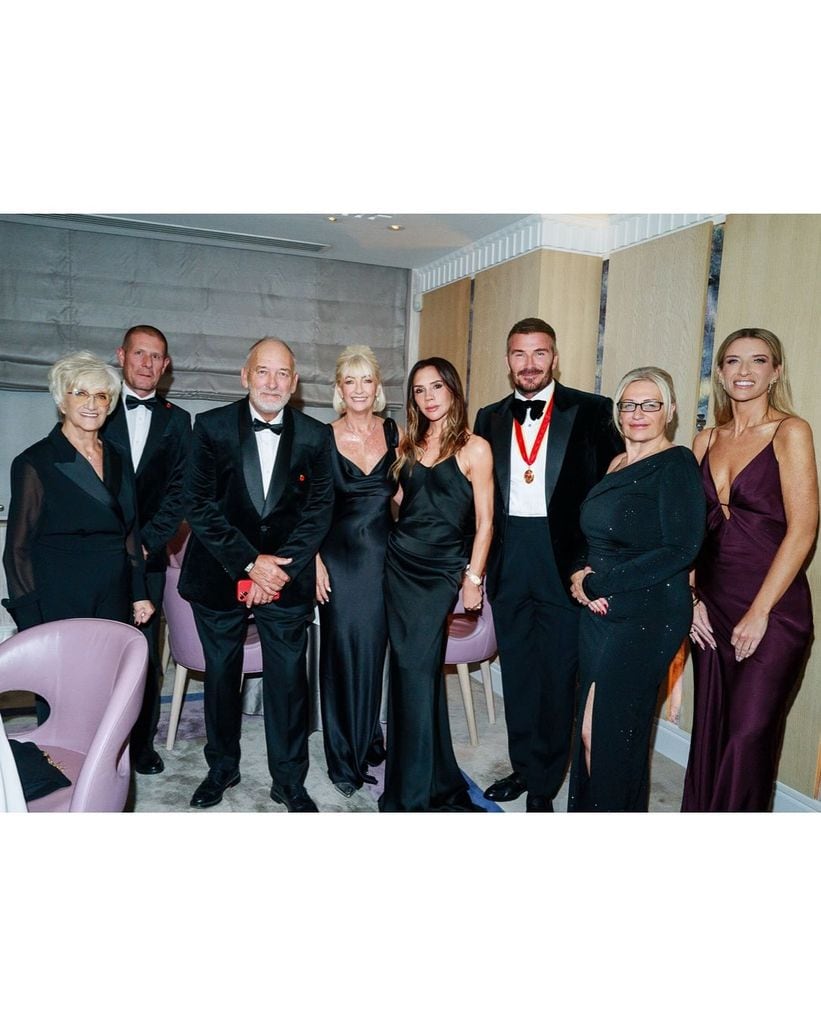 Los padres y hermanas de David