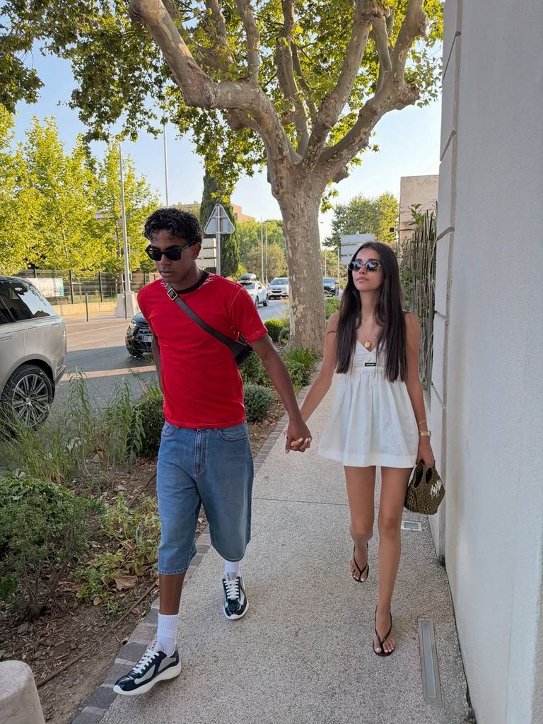 Lamine Yamal, con Inés García