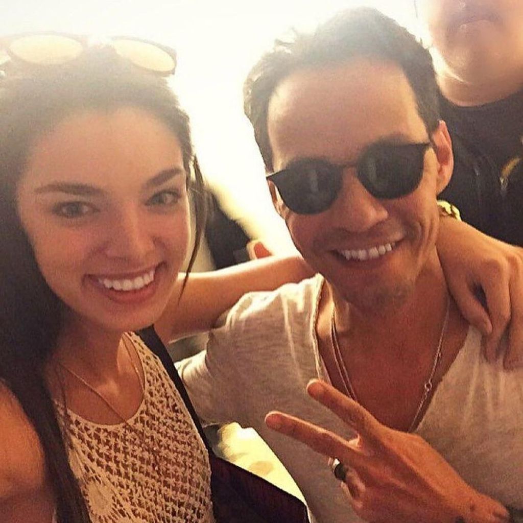 Nadia Ferreira y Marc Anthony