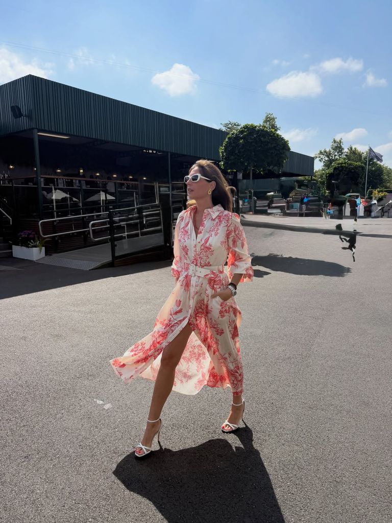El 'look' de la diseñadora 