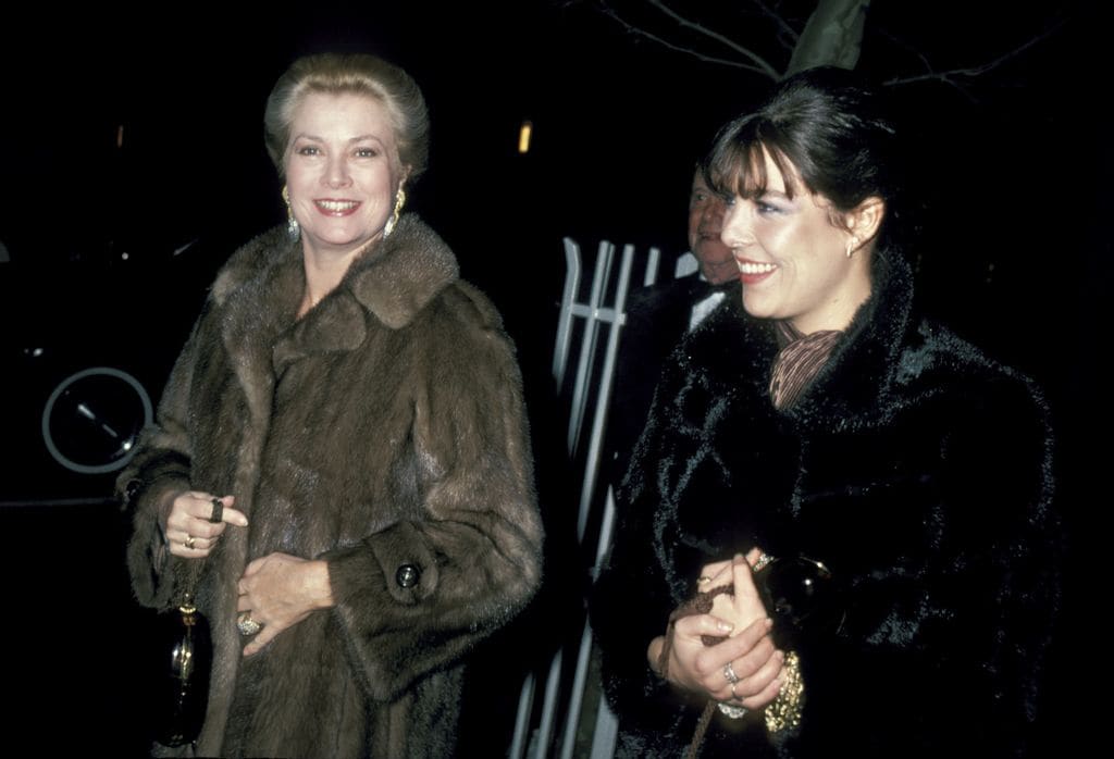 Carolina de Mónaco y Grace Kelly