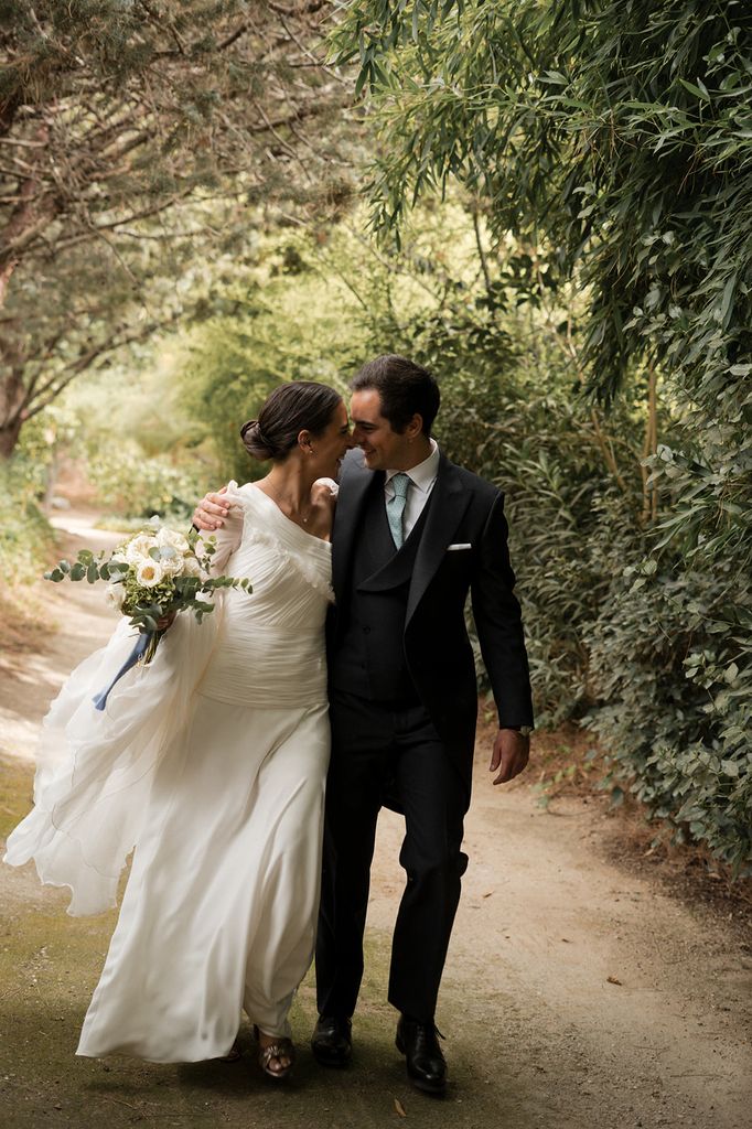 Ramo de novia blanco