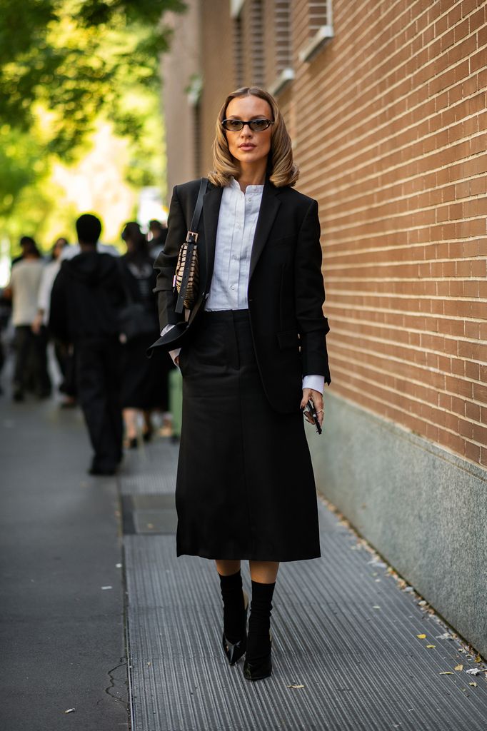 El color negro es sinónimo de elegancia.