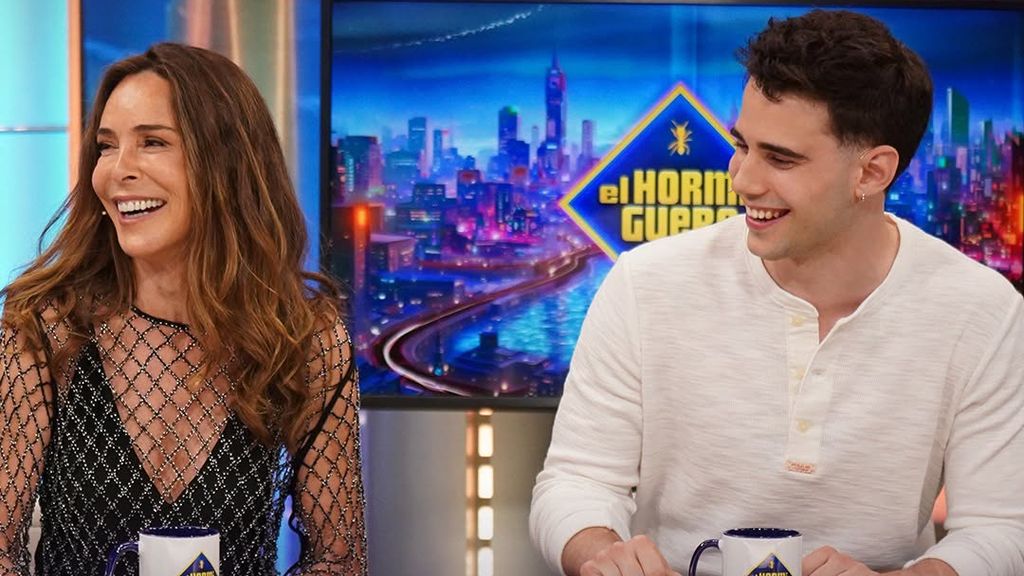 Lydia Bosch y Julio Peña en 'El Hormiguero'
