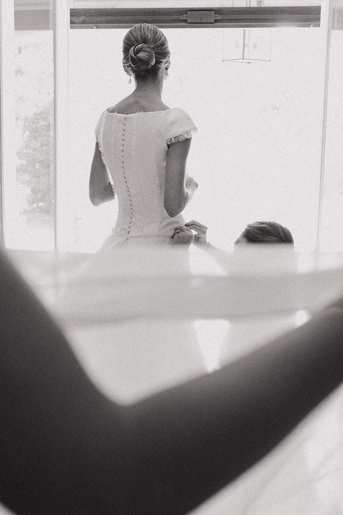 Vestido de novia de Fátima González