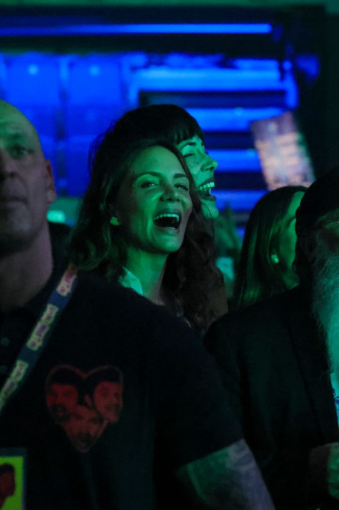 María Hervás en el concierto de su novio, Dani Martín, el 14 de noviembre de 2025 en Madrid