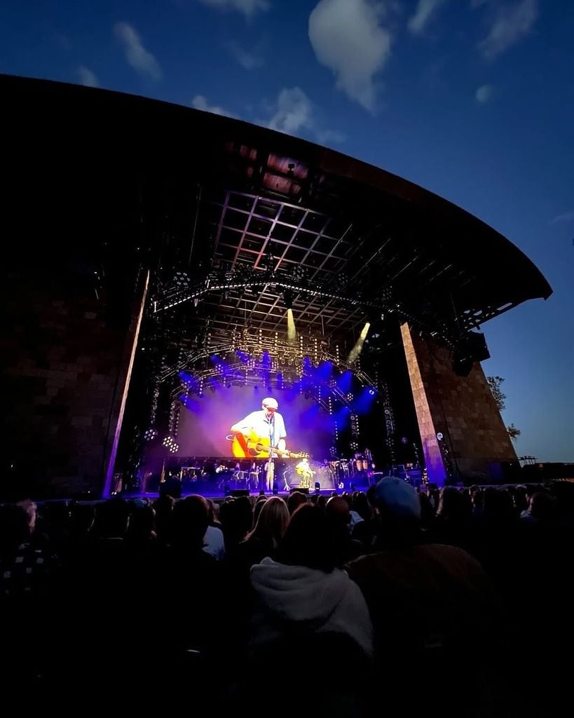 Meghan y Harry entre la multitud del concierto de James Taylor