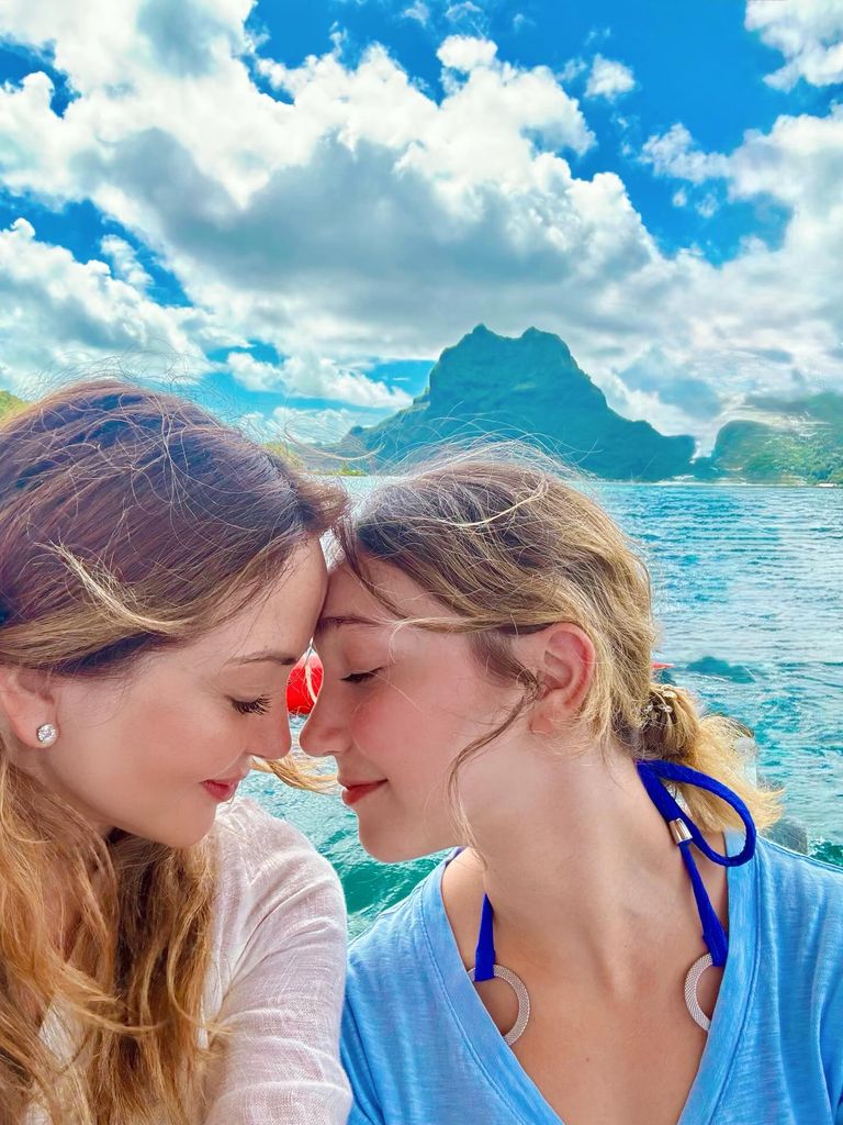 Andrea dedicó un sentido mensaje a su hija