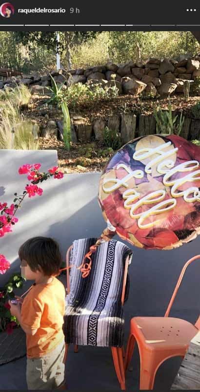 ¡Hola otoño! La bucólica bienvenida a la nueva estación de Raquel del Rosario y sus hijos