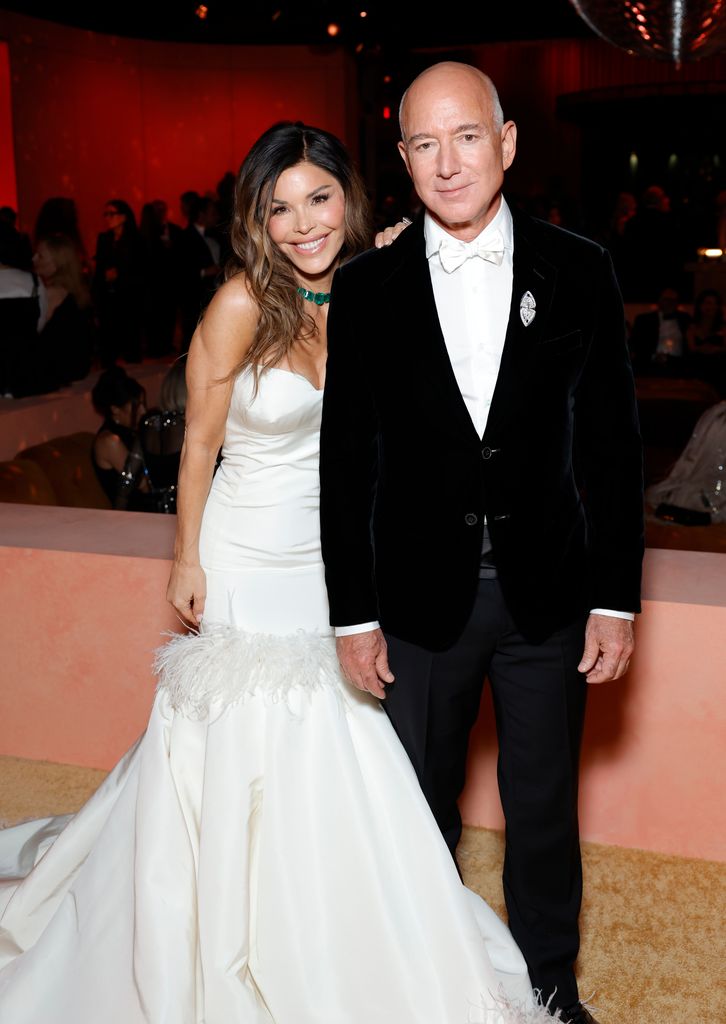 Jeff Bezos y Lauren Sanchez
