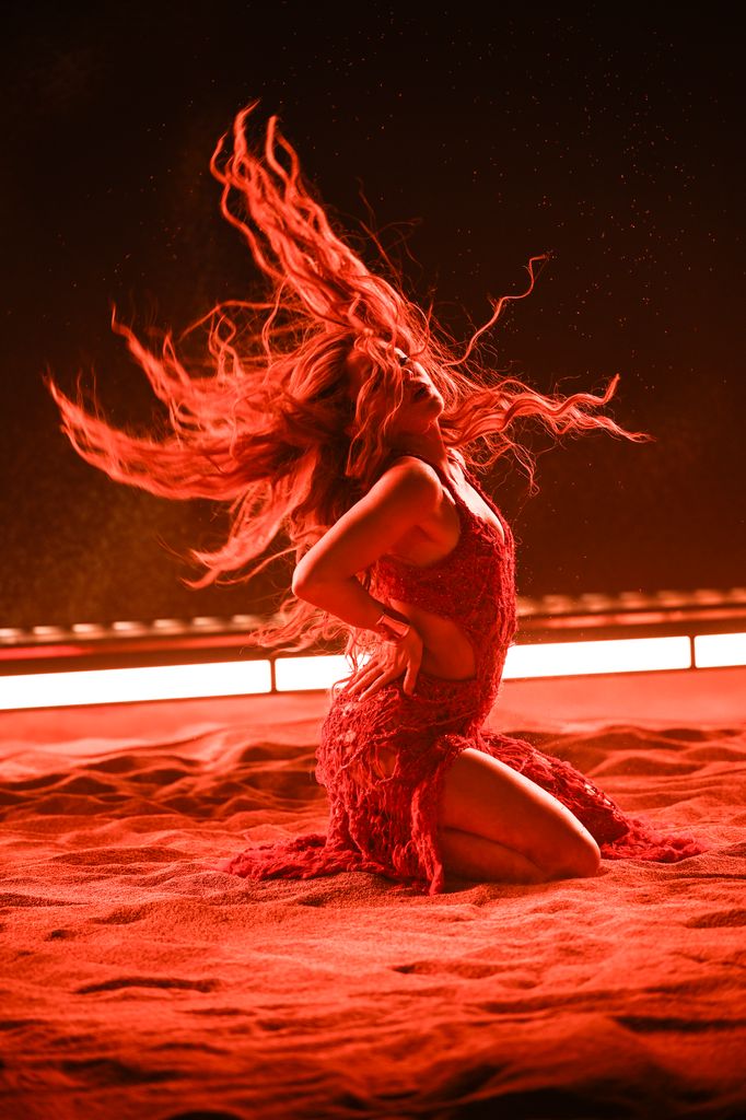 Shakira sorprendió a todos con sus espectaculares movimientos