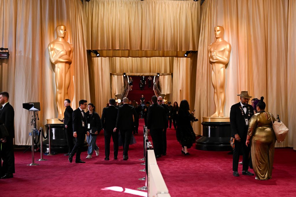 El Dolby Theatre se prepara para los Oscar
