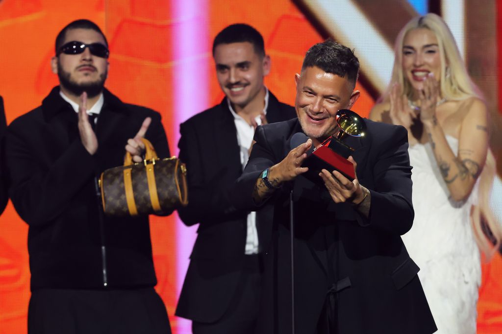 El cantante, en la última gala de los Latin Grammy
