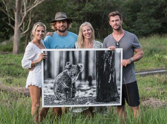 Elsa Pataky y Chris Hemsworth