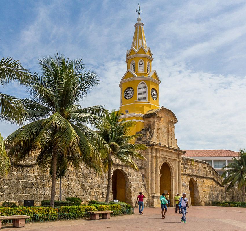 Puerta del Reloj, Cartagena de Indias