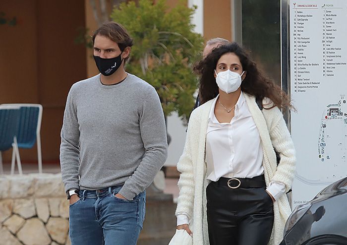 Rafa Nadal y Mery Perelló