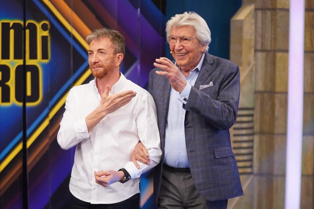 Manuel Alejandro, el célebre compositor español visita El Hormiguero para hablar de su trayectoria profesional