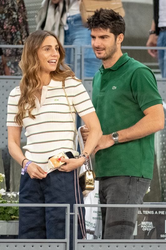 Lucía Villalón y Gonzalo Melero en el tenis