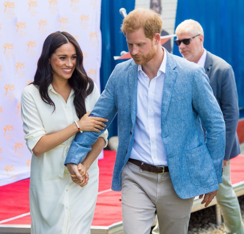Meghan Markle y el príncipe Harry 