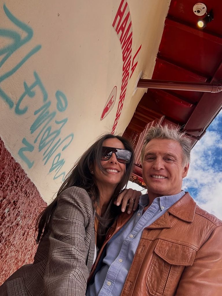 Paulina Mercado viajó con Juan Soler a Colombia por su cumpleaños