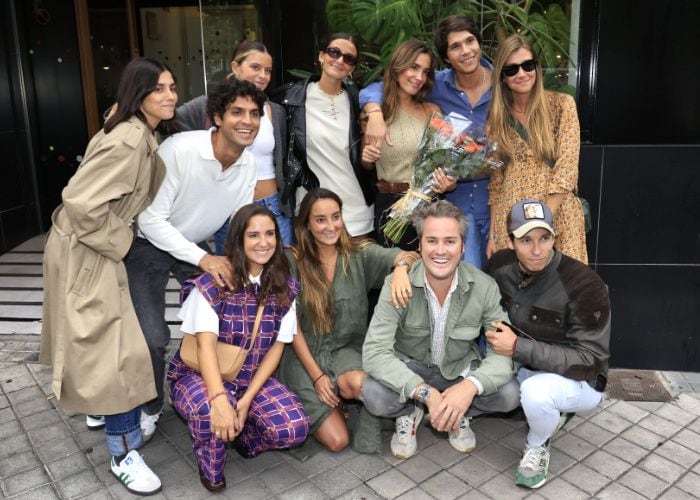 María Pombo y sus amigos