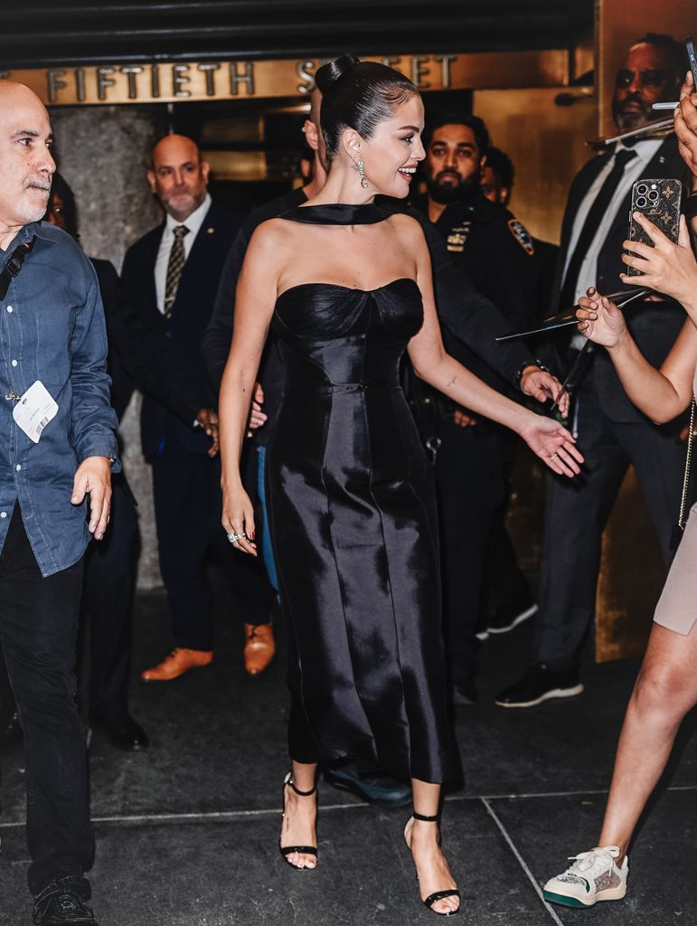Selena Gomez en Nueva York el 9 de septiembre de 2025