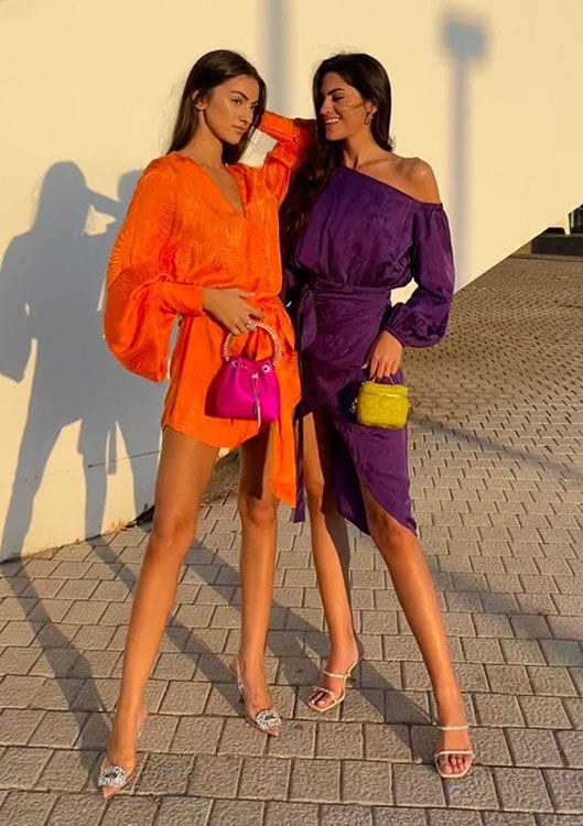 Imagen de Marza Lozano y su hermana Mery