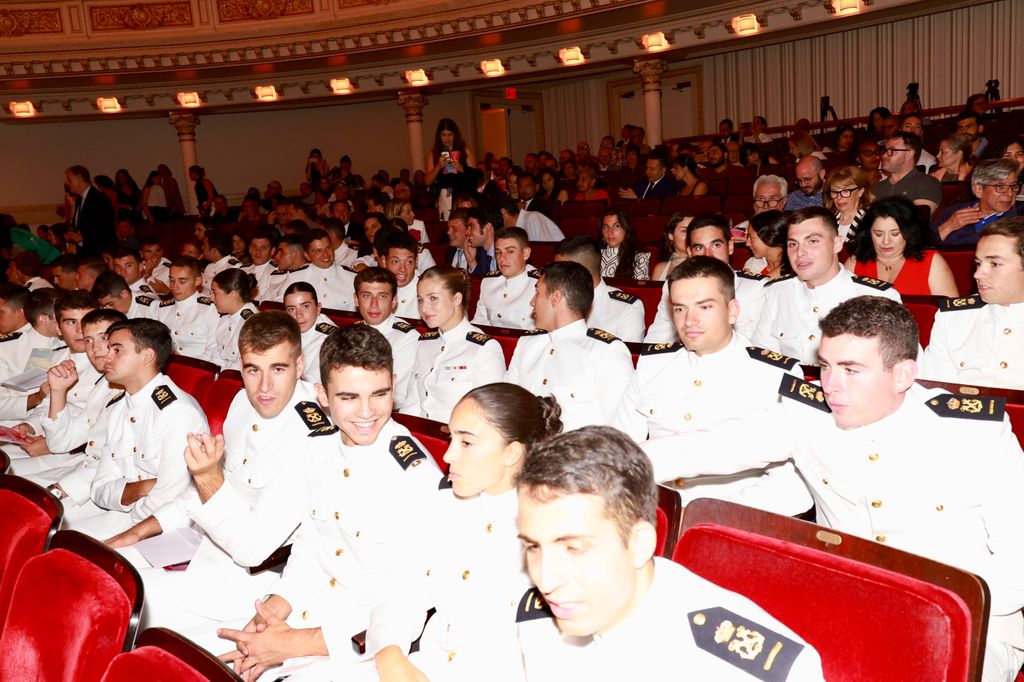 La princesa Leonor en el Carnegie Hall de Nueva York 
