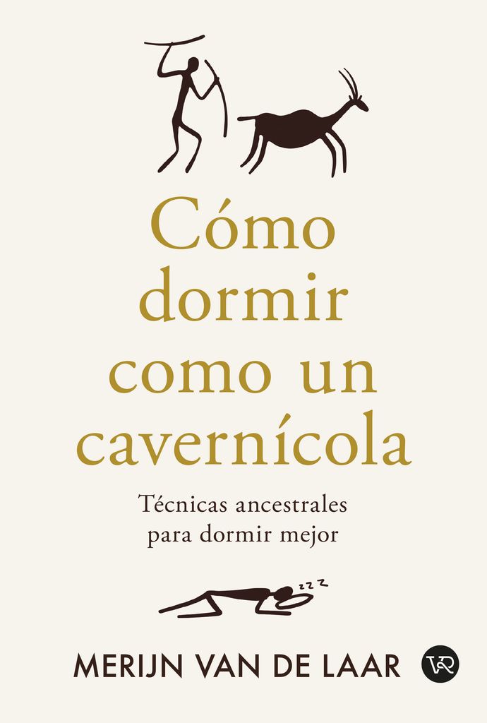 Portada del libro 'Cómo dormir como un cavernícola', de Merijn Van de Laar