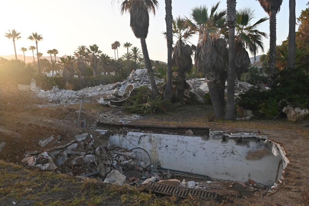 Así quedó el terreno tras la demolición de La Gaviota