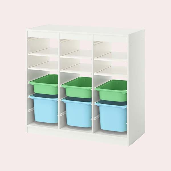 TROFAST Combinación de almacenaje con cajas de IKEA
