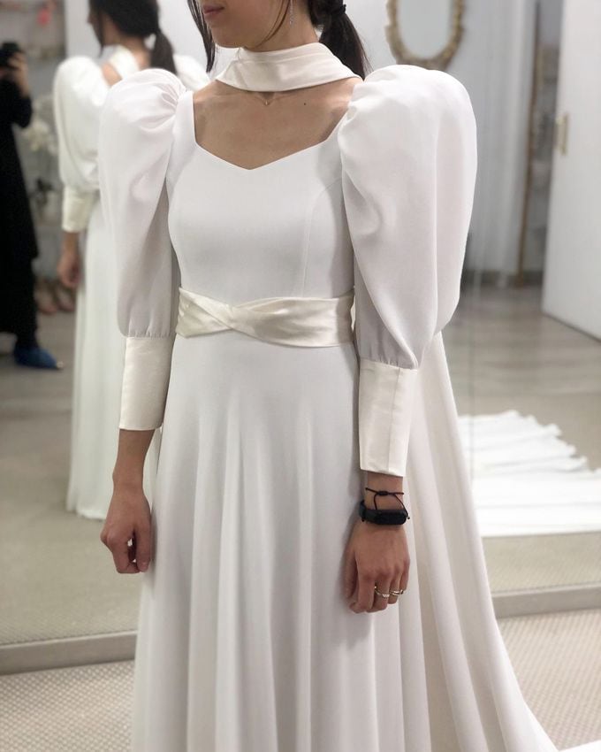 vestido de novia María Baraza