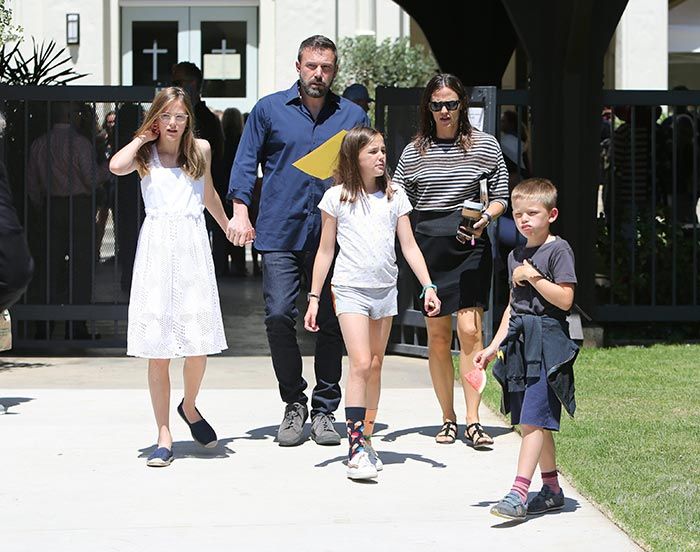 ´Jennifer Garner tiene tres hijos en edad adolescente con Ben Affleck