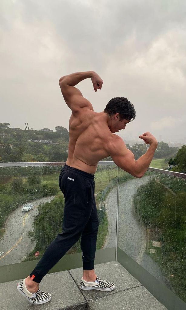 Arnold Schwarzenegger son Joseph Beana