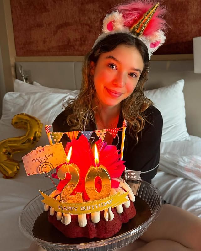 Mía Rubín ha llegado a los 20 años este 22 de abril
