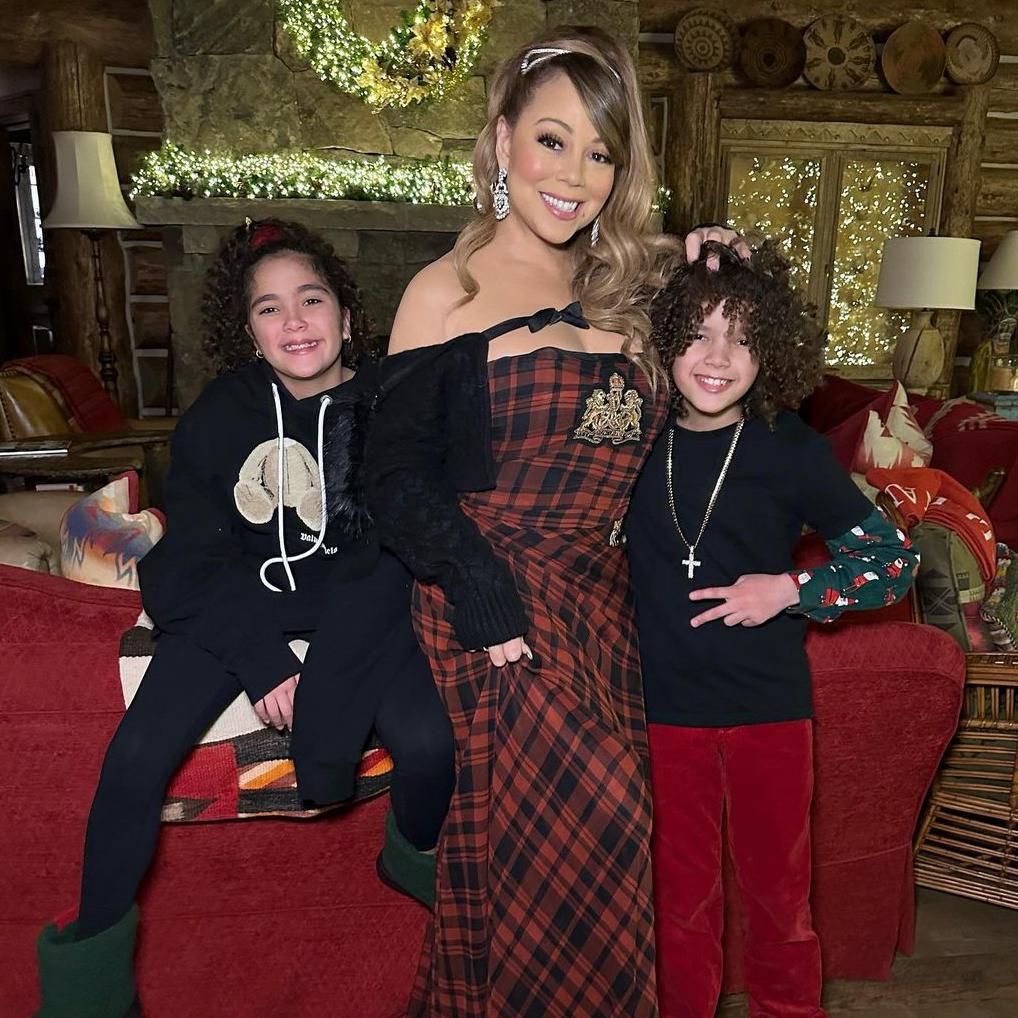 Mariah Carey y sus gemelos